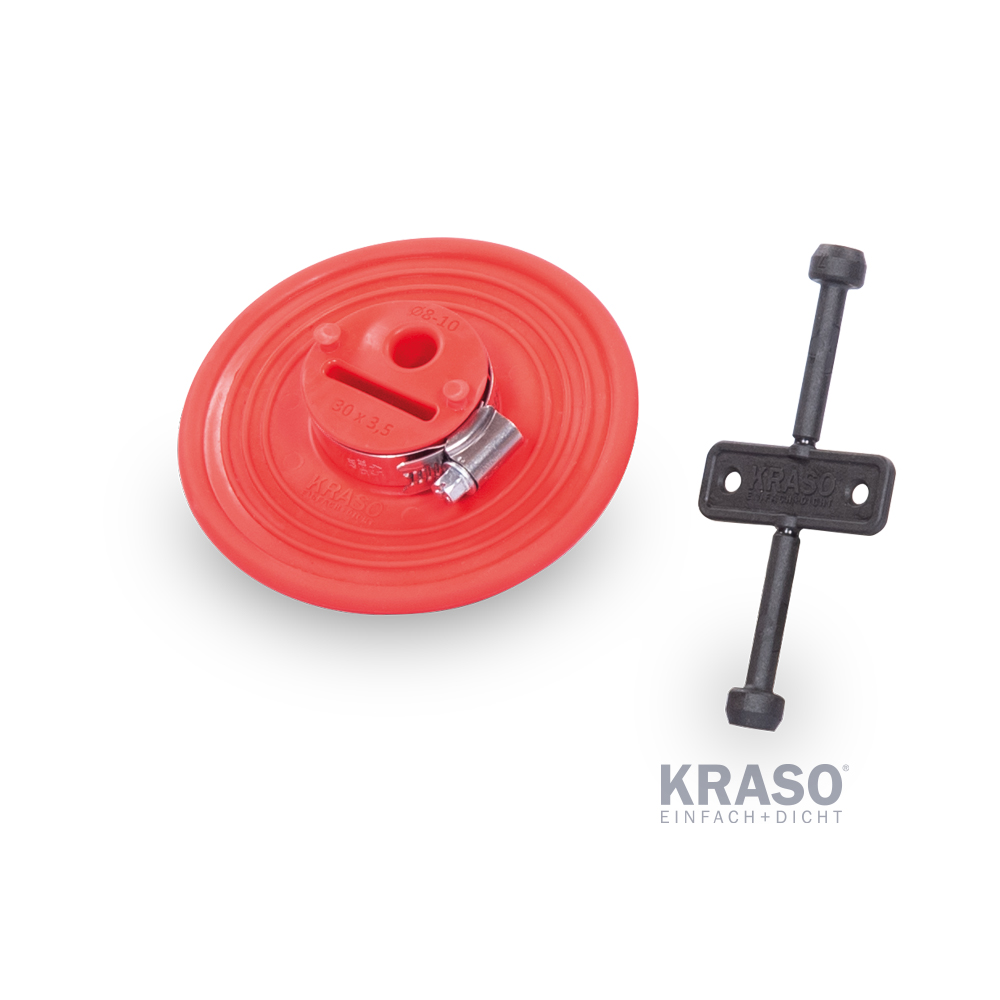  KRASO Wall Collar Lightning Protection Duo