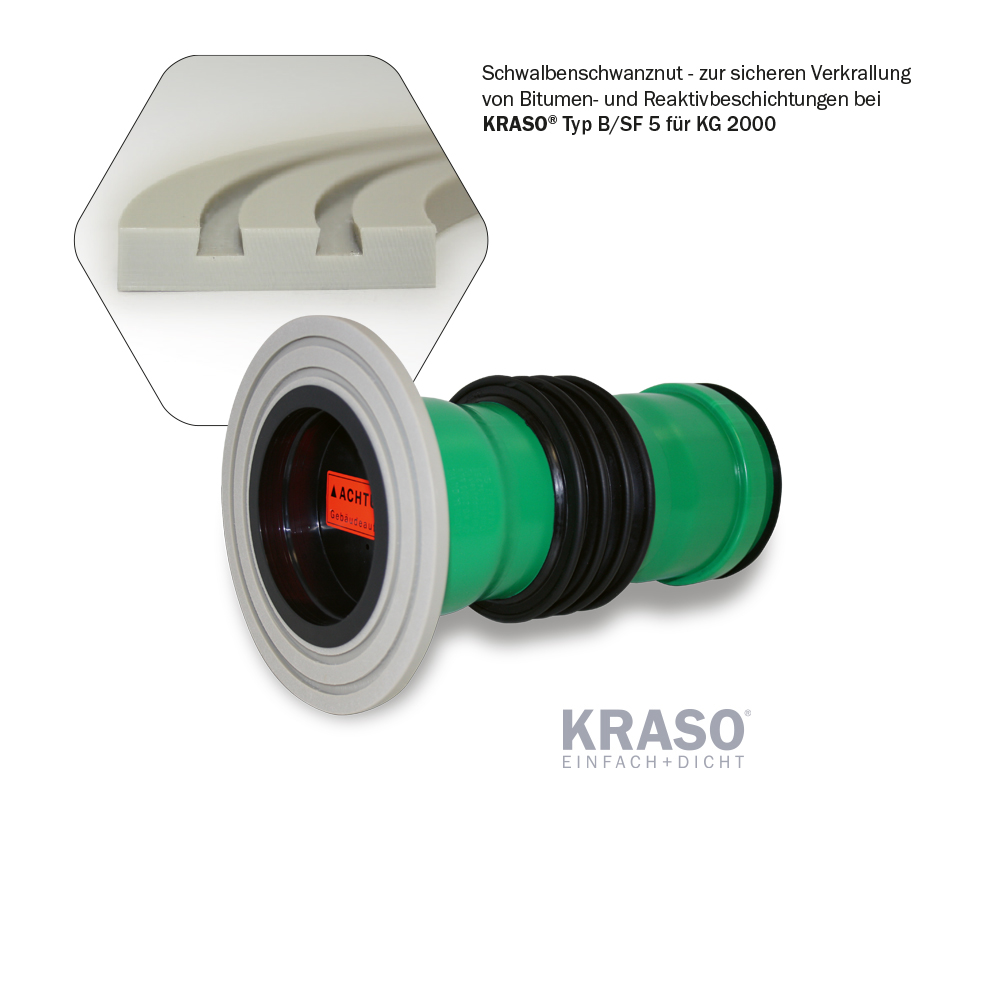 KRASO Wall Penetration Type B/SF 5 for KG 2000